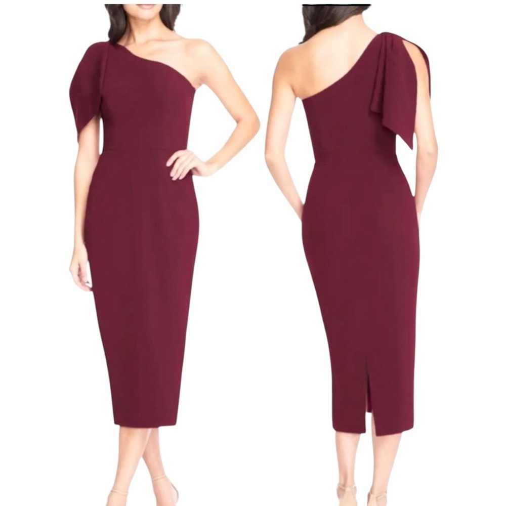 NWT Dress The Population Tiffany One-Shoulder Dress Size M